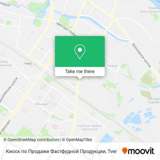 Киоск по Продаже Фастфудной Продукции map