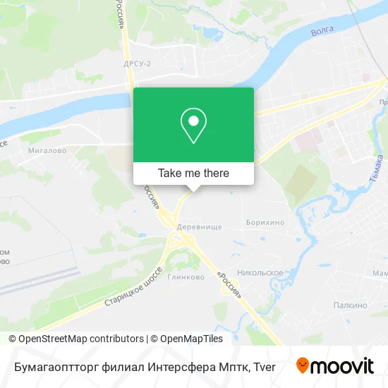 Бумагаоптторг филиал Интерсфера Мптк map
