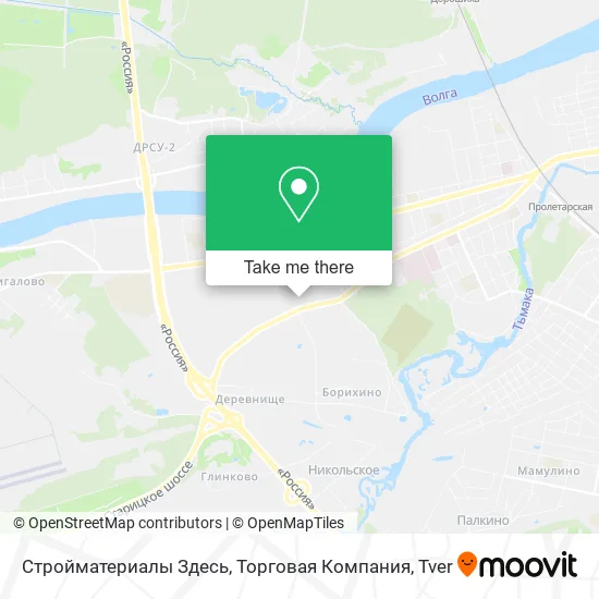Стройматериалы Здесь, Торговая Компания map