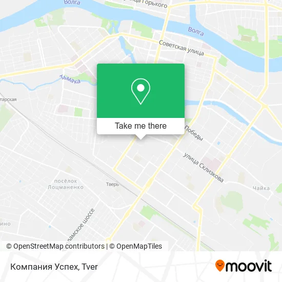 Компания Успех map