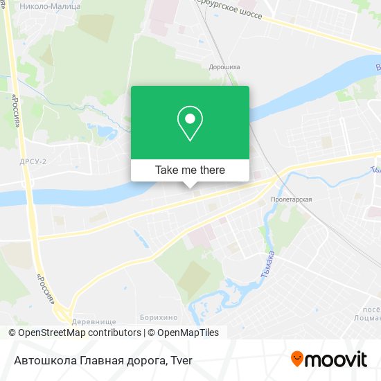 Автошкола Главная дорога map