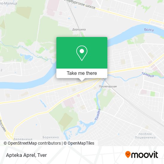 Apteka Aprel map