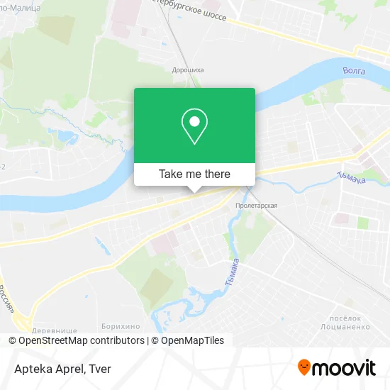 Apteka Aprel map