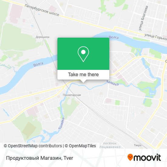 Продуктовый Магазин map