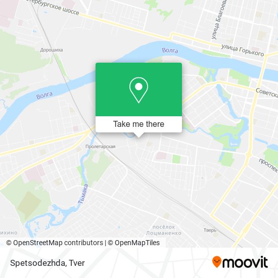 Spetsodezhda map