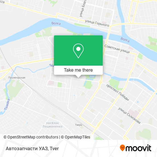 Автозапчасти УАЗ map