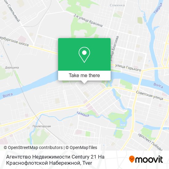 Агентство Недвижимости Century 21 На Краснофлотской Набережной map