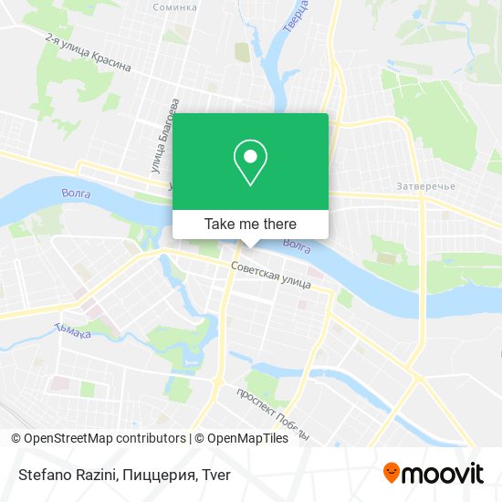Stefano Razini, Пиццерия map