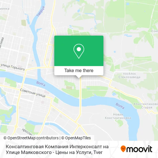 Консалтинговая Компания Интерконсалт на Улице Маяковского - Цены на Услуги map