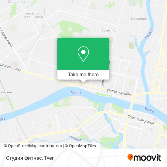 Студия фитнес map