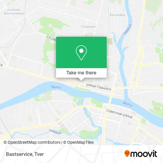 Bastservice map