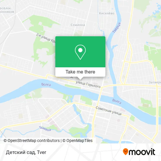 Детский сад map