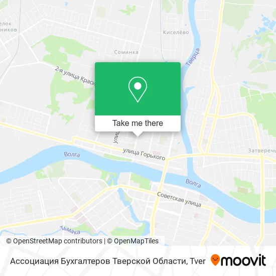 Ассоциация Бухгалтеров Тверской Области map
