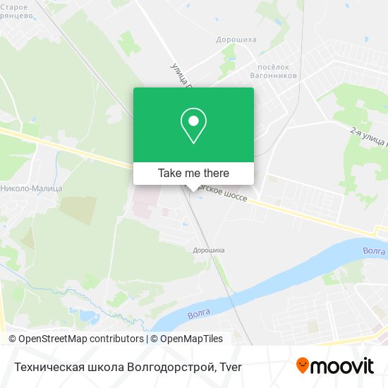 Техническая школа Волгодорстрой map