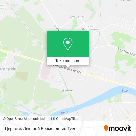 Церковь Лекарей Безмездных map