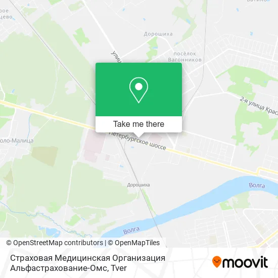 Страховая Медицинская Организация Альфастрахование-Омс map