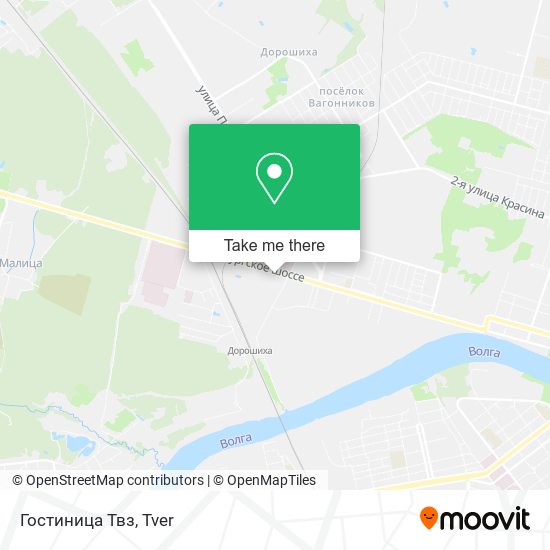 Гостиница Твз map