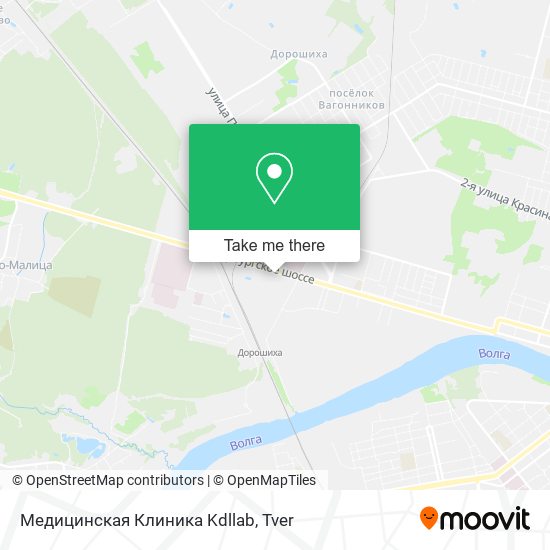 Медицинская Клиника Kdllab map