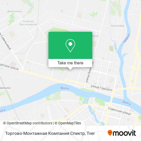 Торгово-Монтажная Компания Спектр map