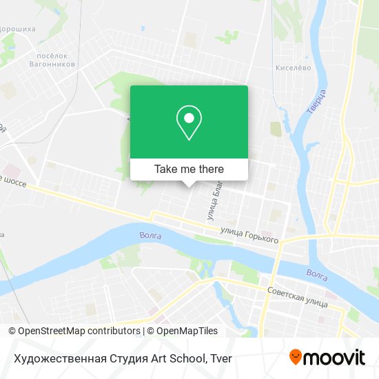 Художественная Студия Art School map