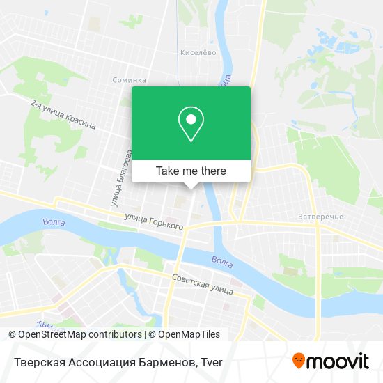 Тверская Ассоциация Барменов map
