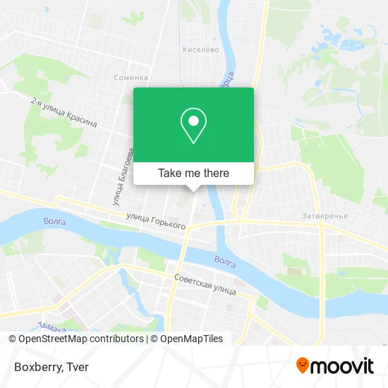 Boxberry map