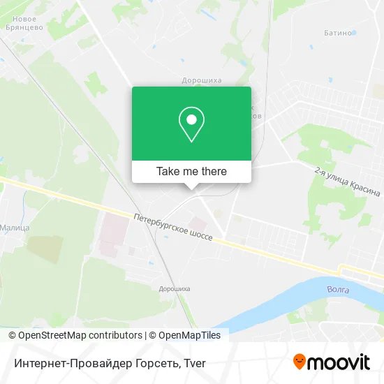 Интернет-Провайдер Горсеть map