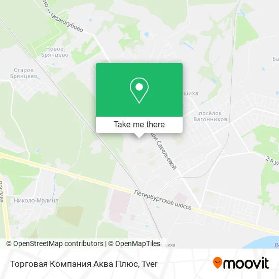 Торговая Компания Аква Плюс map