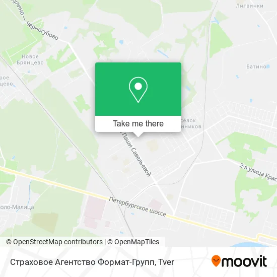 Страховое Агентство Формат-Групп map