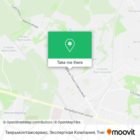 Тверьмонтажсервис, Экспертная Компания map
