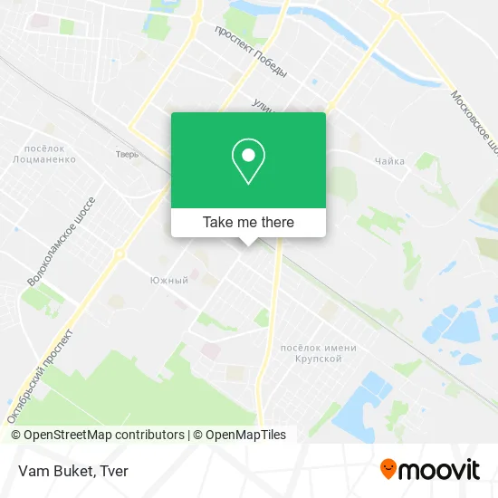Vam Buket map