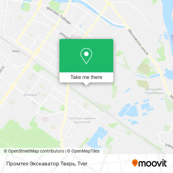Промтех-Экскаватор Тверь map