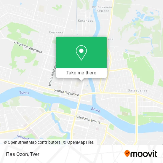 Пвз Ozon map