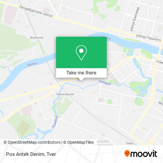 Pos Antek Denim map