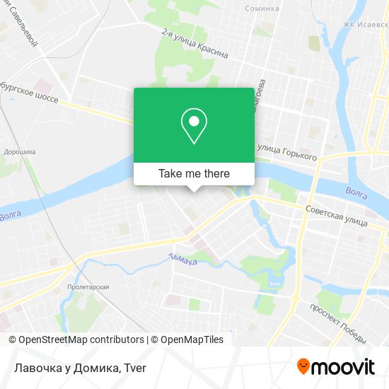 Лавочка у Домика map