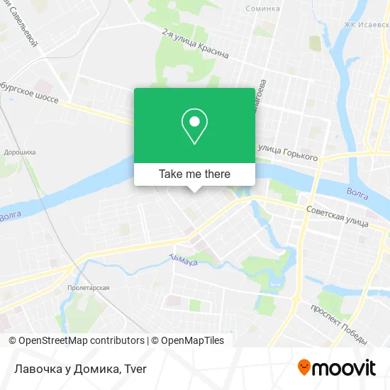 Лавочка у Домика map