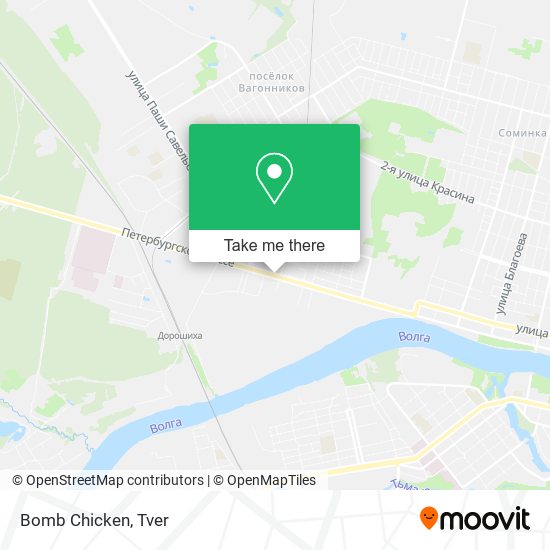Bomb Chicken map