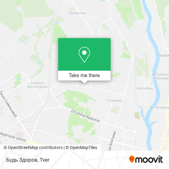 Будь Здоров map