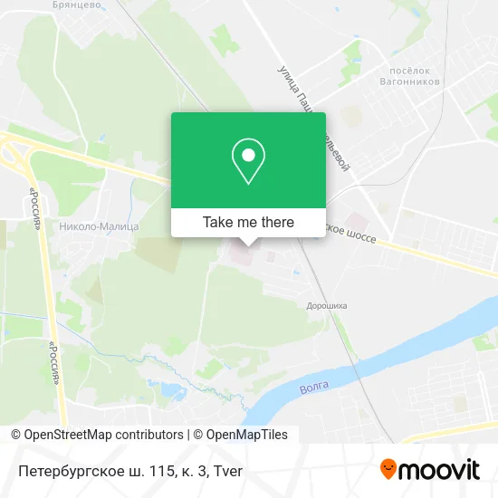 Петербургское ш. 115, к. 3 map