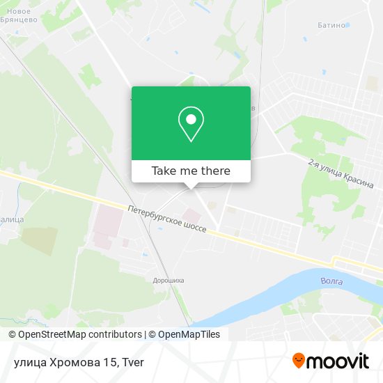 улица Хромова 15 map