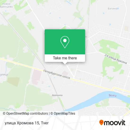 улица Хромова 15 map