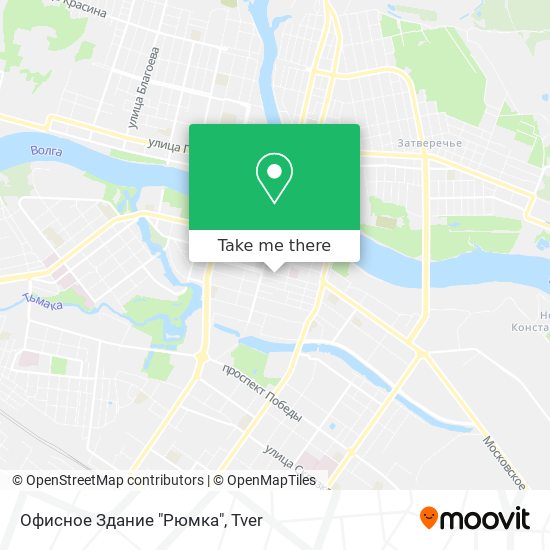 Офисное Здание "Рюмка" map