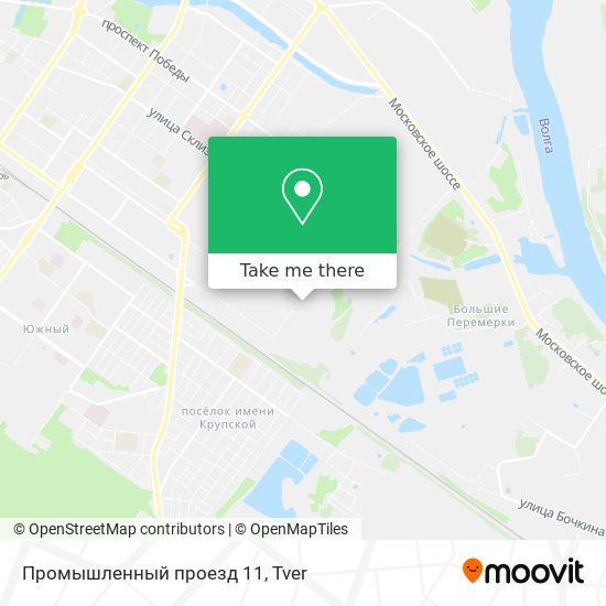 Промышленный проезд 11 map
