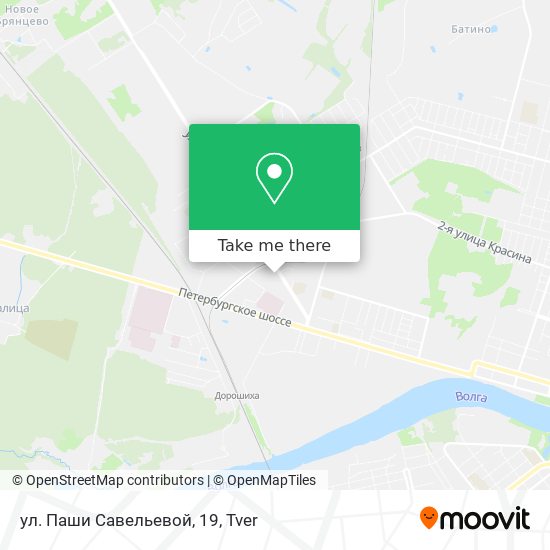 ул. Паши Савельевой, 19 map