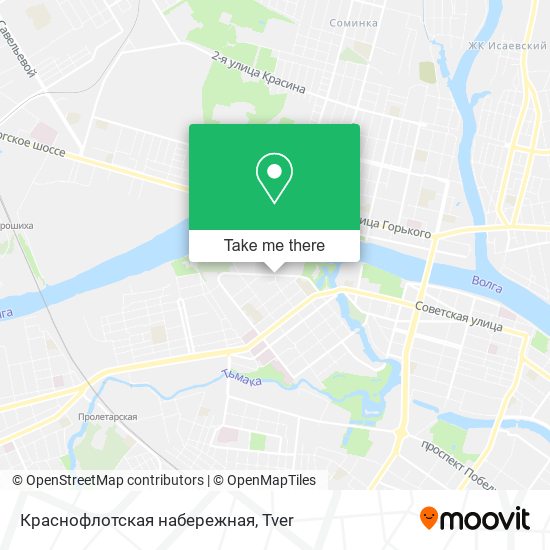 Краснофлотская набережная map