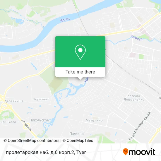 пролетарская наб. д.6 корп.2 map
