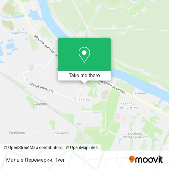 Малые Перемерки map