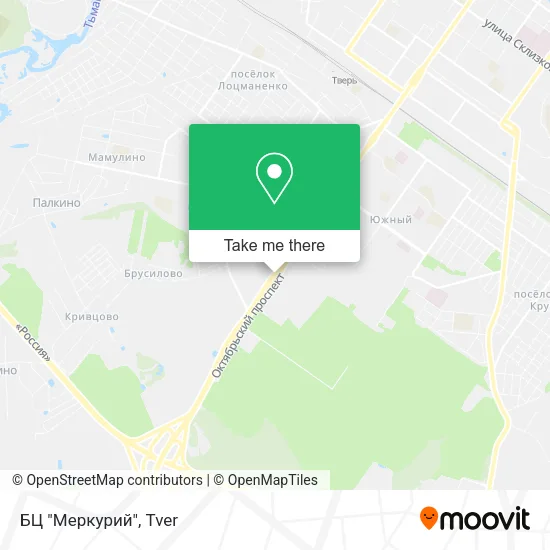 БЦ "Меркурий" map