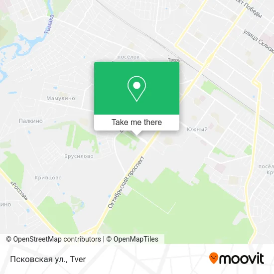 Псковская ул. map