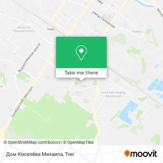 Дом Киселёва Михаила map